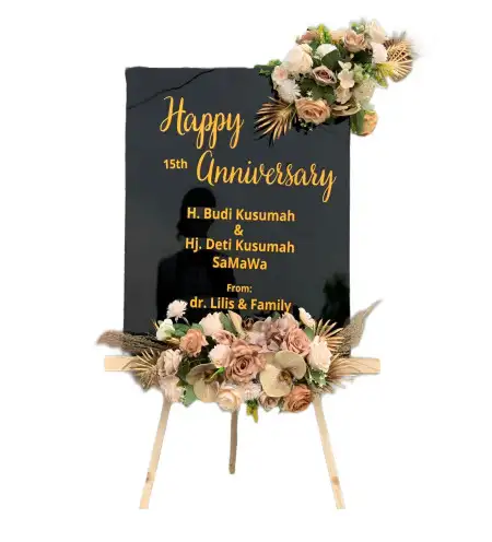 Papan Bunga Akrilik Dumpiagung